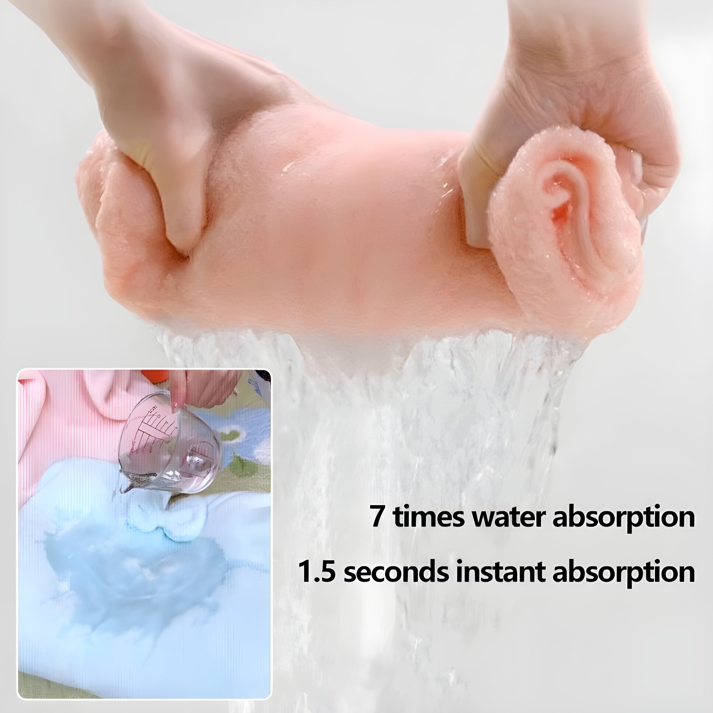 Ultra-Absorbent & Quick-Dry Hooded Bathrobe