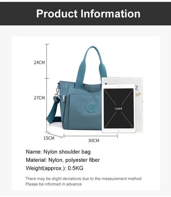 Large-capacity & Multi-pocket Tote Bag