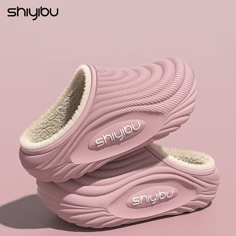 Shiyibu AirSoft EVA Fur Lined Comfort Slipper