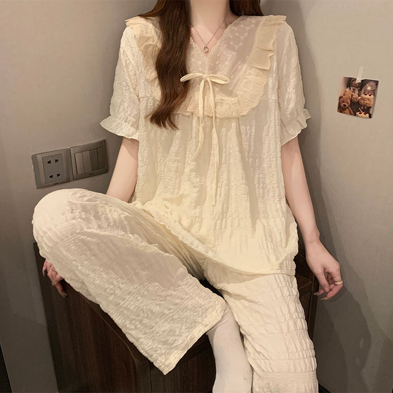 Two-Piece Nightgown Set for Women