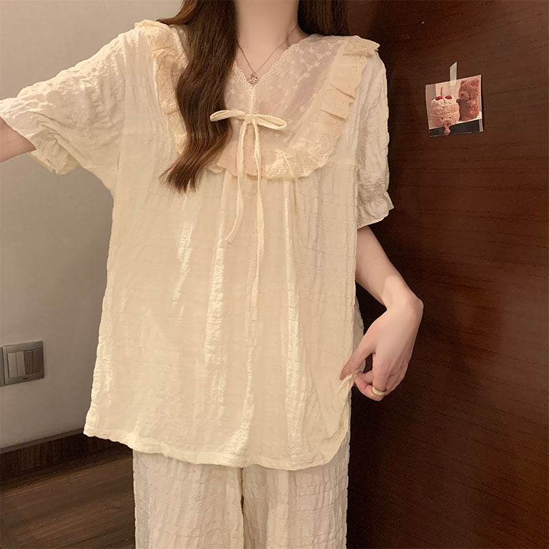 Two-Piece Nightgown Set for Women