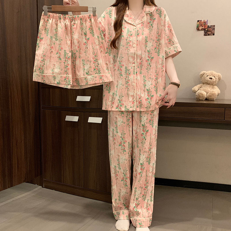 Women’s Floral Homewear 3-Piece Lounge Set
