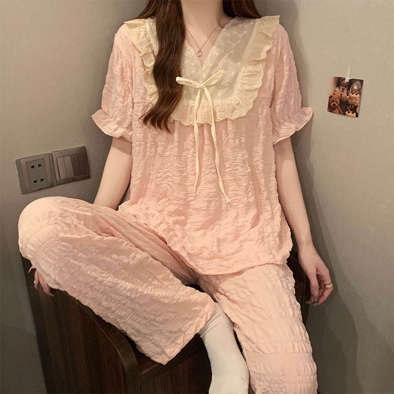 Two-Piece Nightgown Set for Women