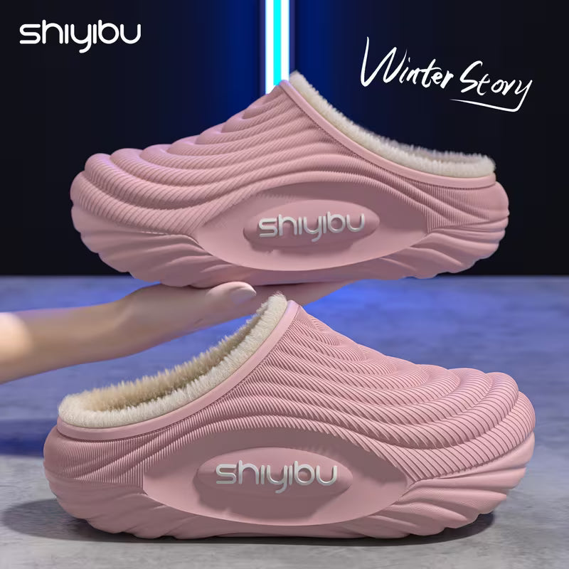Shiyibu AirSoft EVA Fur Lined Comfort Slipper