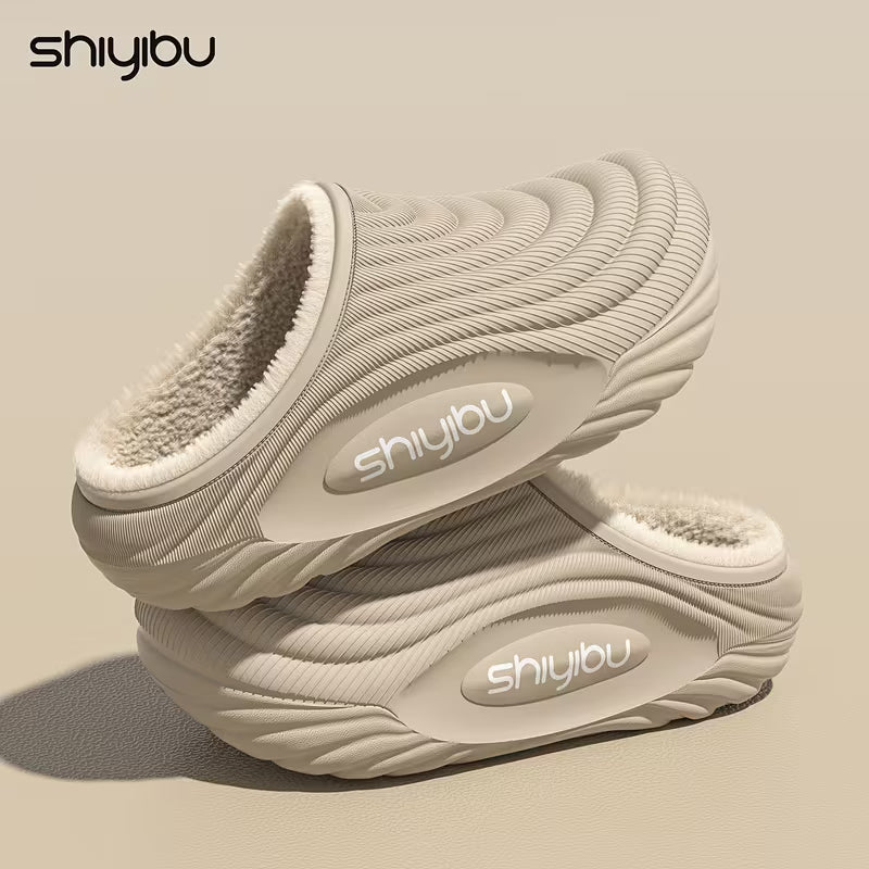 Shiyibu AirSoft EVA Fur Lined Comfort Slipper
